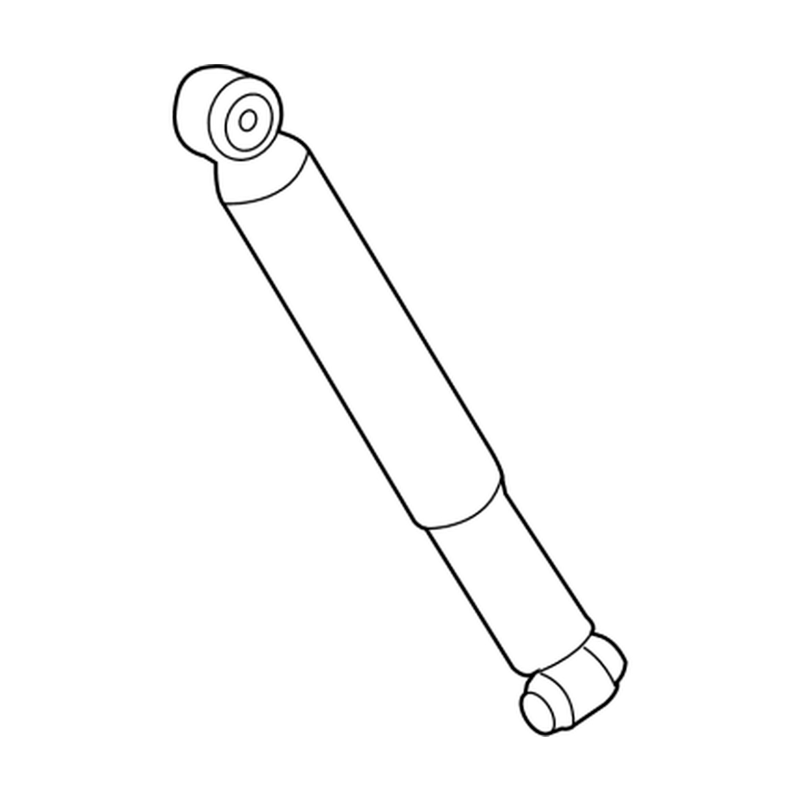 Rear shock absorbers for Toyota Sienna OEM 48531-08120