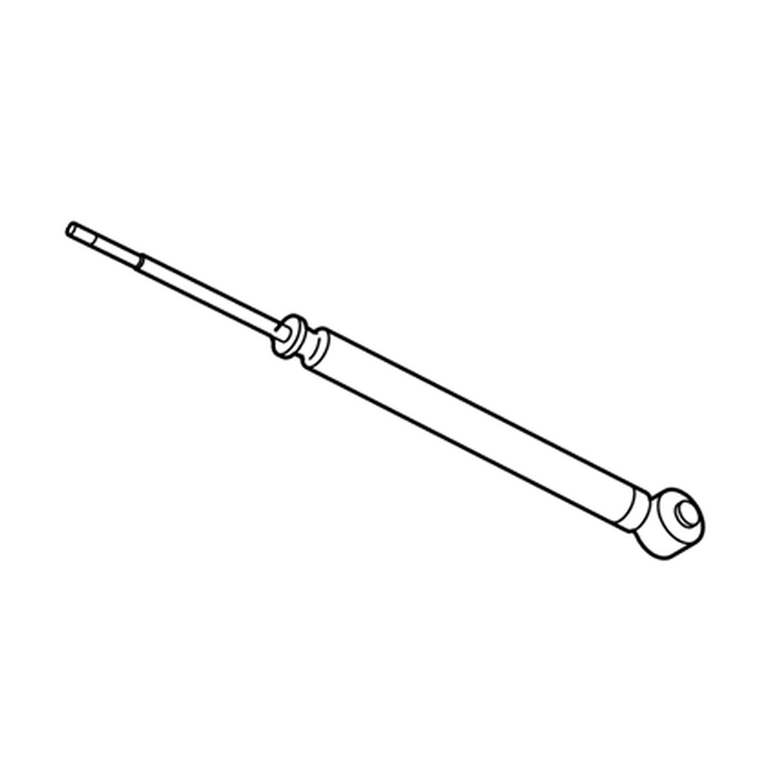 Rear Left shock absorbers for Toyota Yaris OEM 48530-0DA10